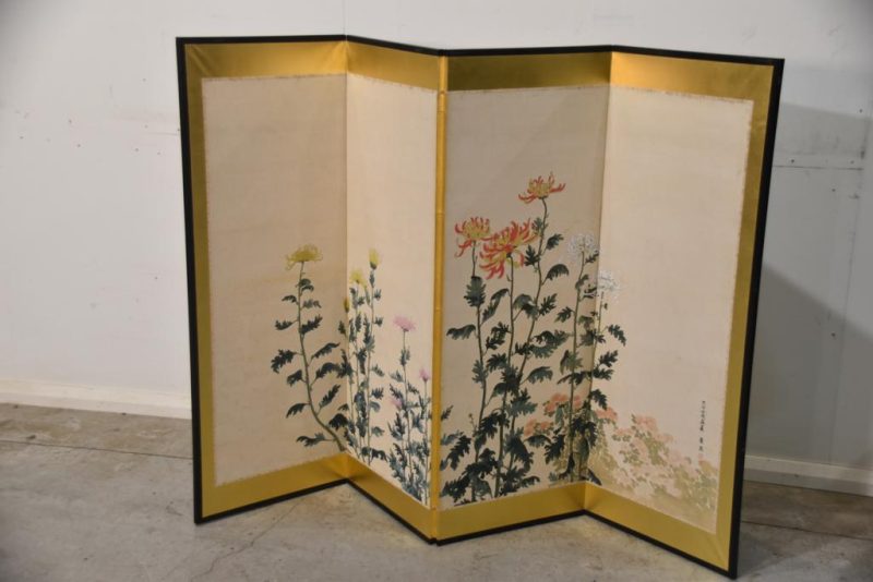 Taisho Period Screen Width: 1740mm - Image 4