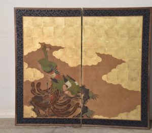 Japanese Phoenix 2 Panel Screen Width: 1340mm