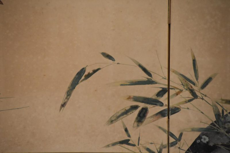 Nandina and Bamboo Grass 4 Panel Screen Width: 1800mm - Image 5