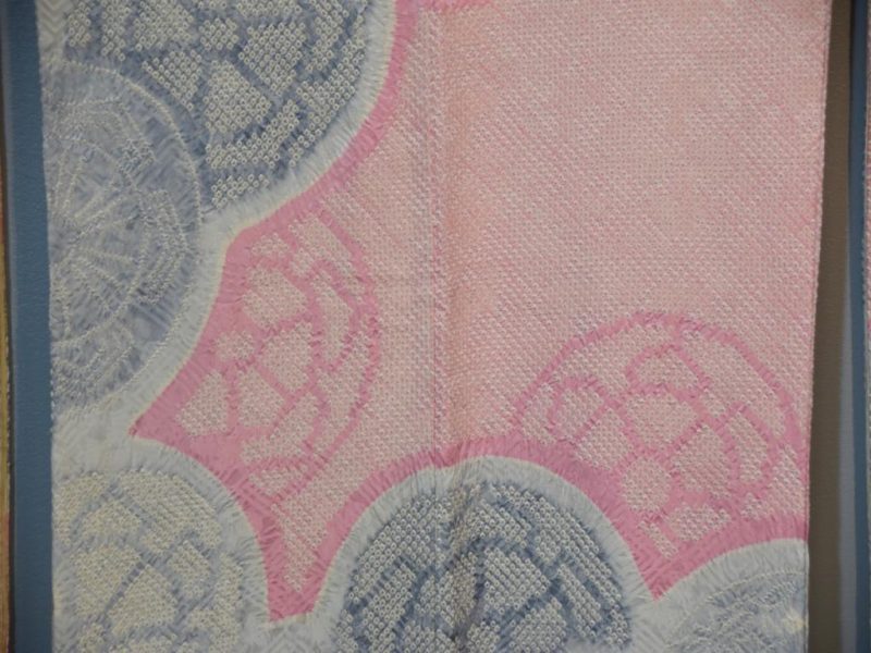 Shibori Furisode Vintage Silk Kimono - Image 2