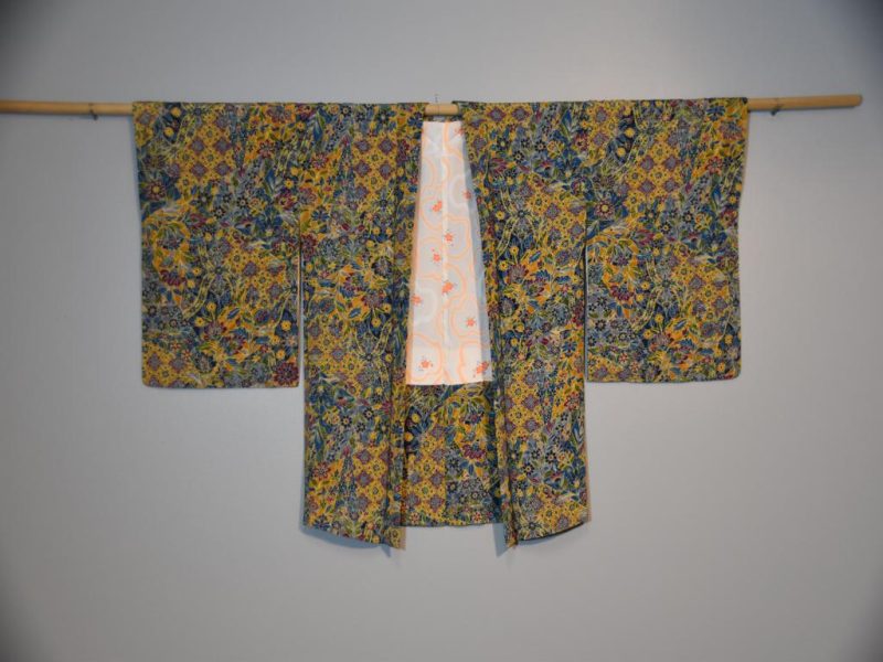 Vintage Silk Haori Jacket - Image 6