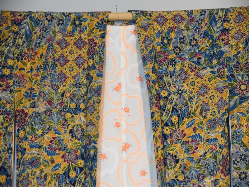 Vintage Silk Haori Jacket - Image 4