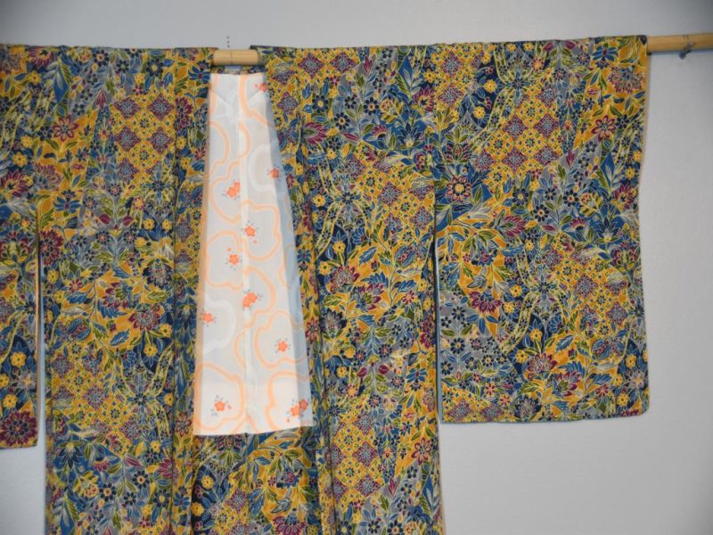 Vintage Silk Haori Jacket - Image 3