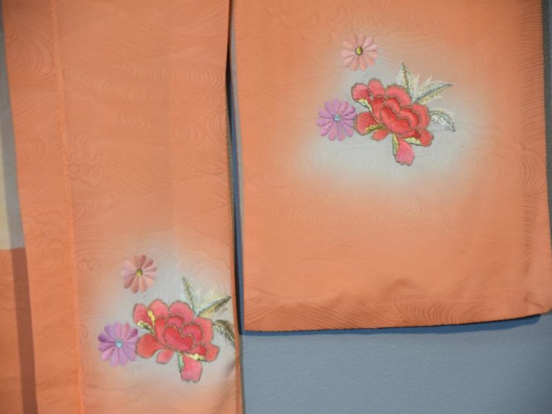 Vintage Silk Haori Jacket - Image 3