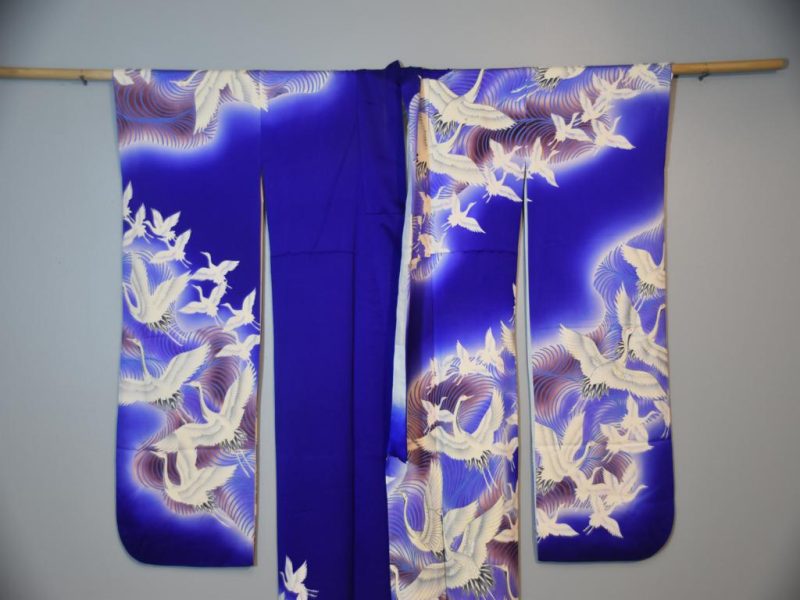 Vintage Furisode Kimono - Image 7