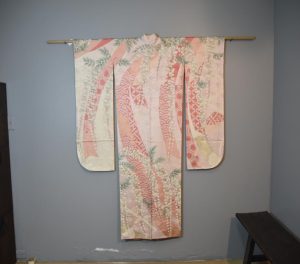 Japanese Silk Furisode Kimono