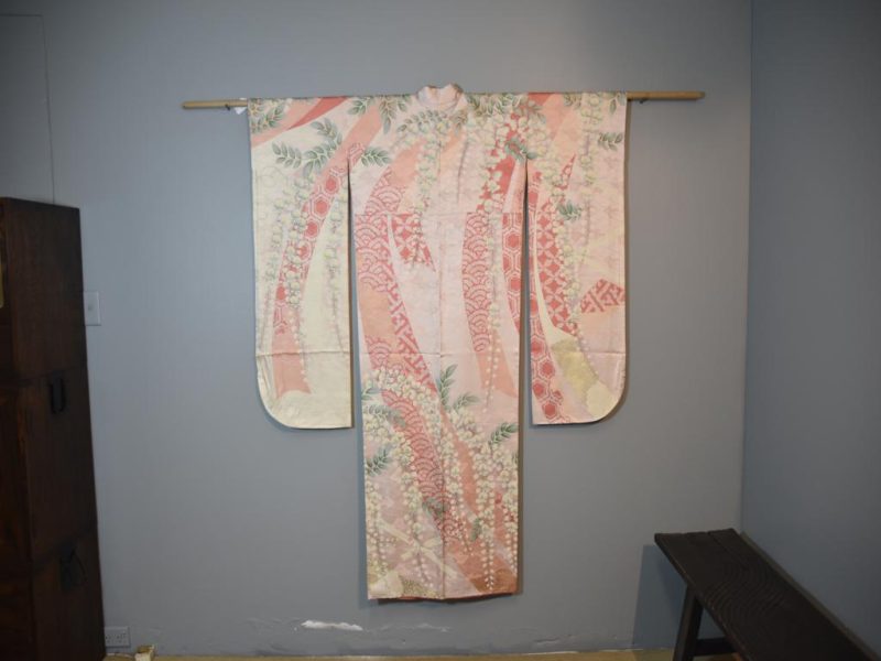 Japanese Silk Furisode Kimono