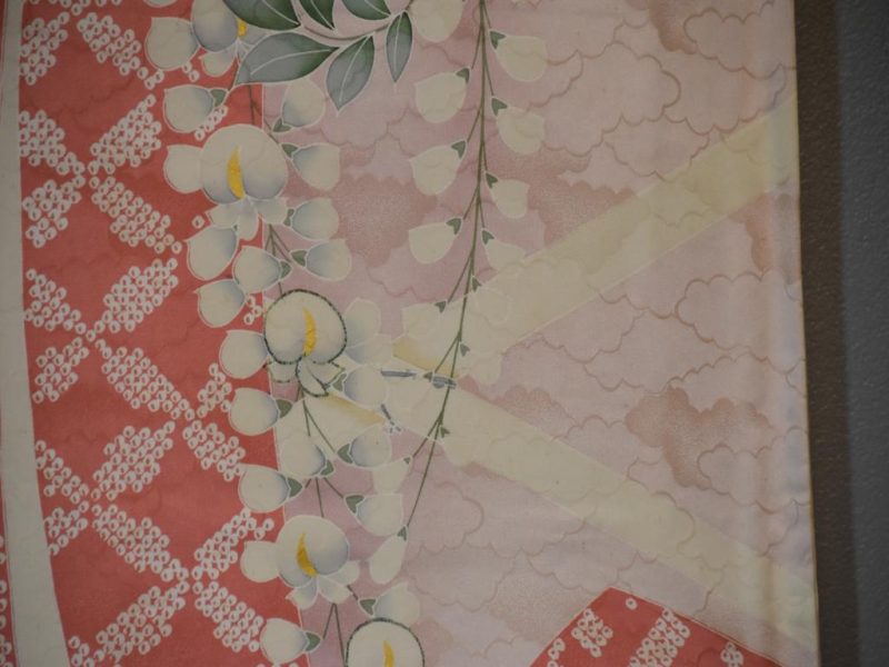 Japanese Silk Furisode Kimono - Image 8