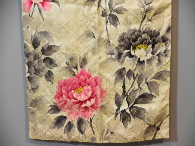 Japanese Silk Furisode Kimono from Japan - Image 2