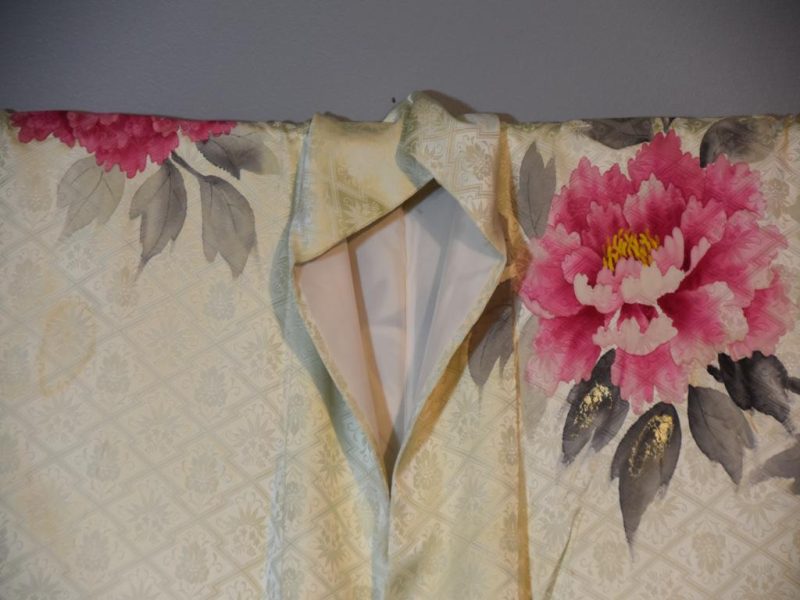 Japanese Silk Furisode Kimono from Japan - Image 5