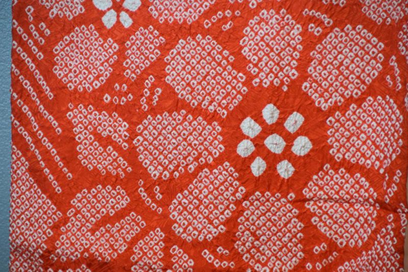 Japanese Shibori  Kimono in the Furisode Style - Image 13