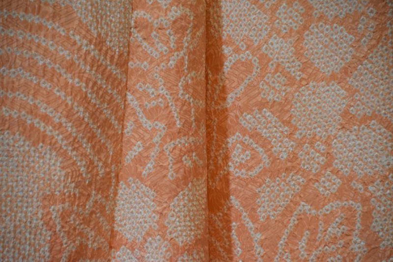 Japanese Shibori  Kimono in the Furisode Style - Image 4