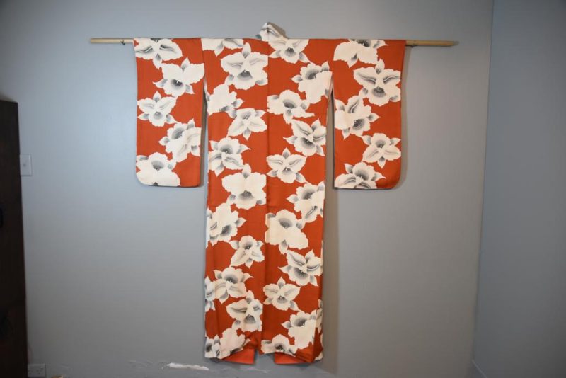 Japanese Silk Furisode Kimono