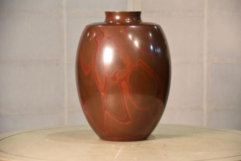 Japanese Murashi Do Vase by Hannaya Kankei - Image 2