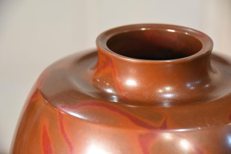 Japanese Murashi Do Vase by Hannaya Kankei - Image 8