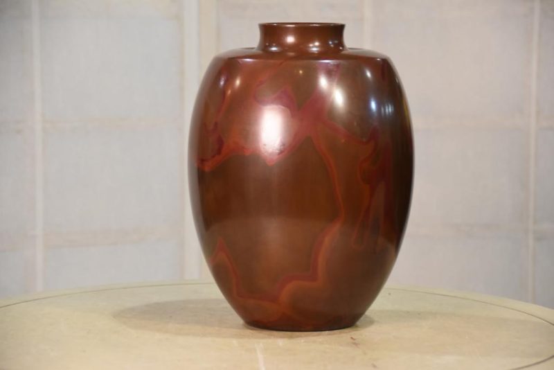 Japanese Murashi Do Vase by Hannaya Kankei - Image 6