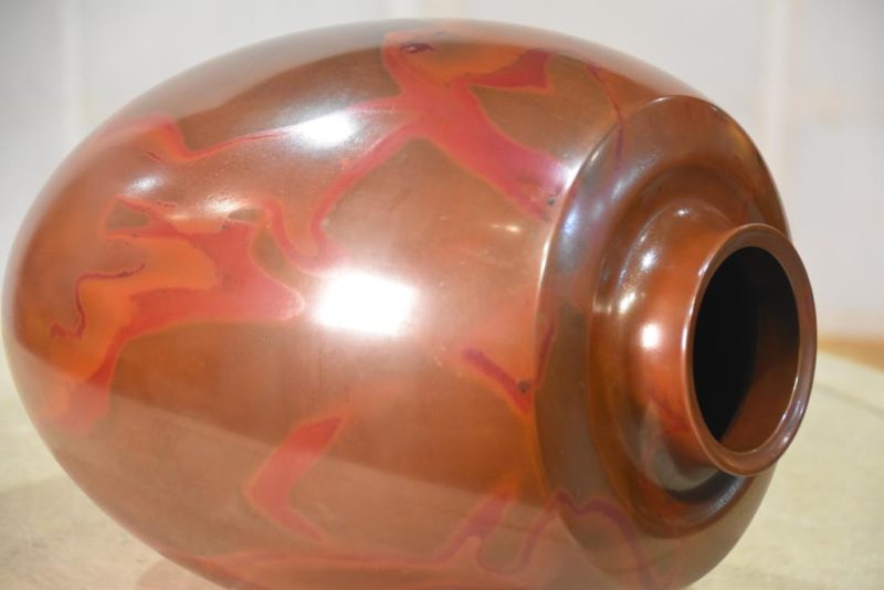 Japanese Murashi Do Vase by Hannaya Kankei - Image 4