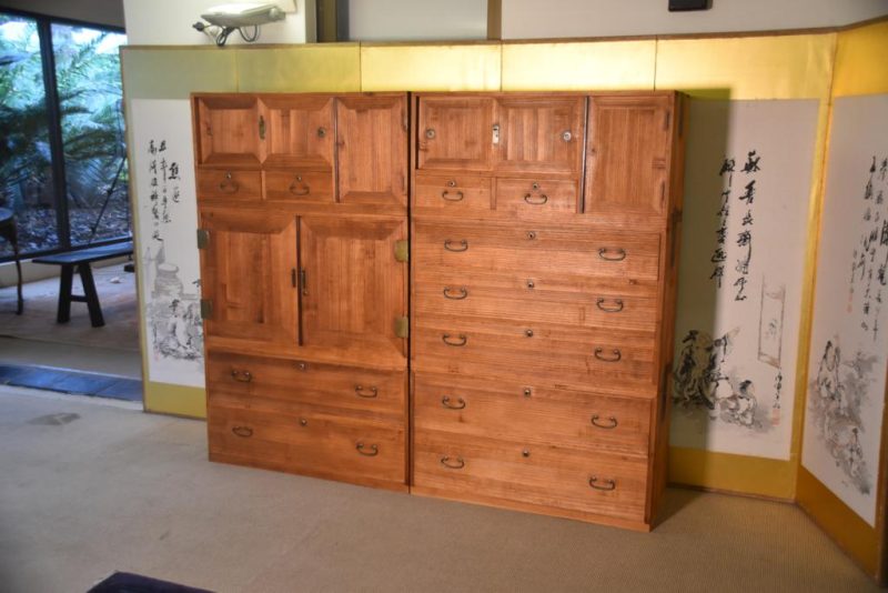 Pair of Vintage Wedding Chests (6 Sections) Width:1870mm