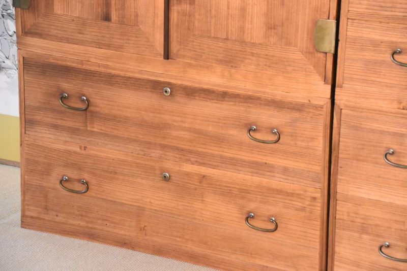 Pair of Vintage Wedding Chests (6 Sections) Width:1870mm - Image 12
