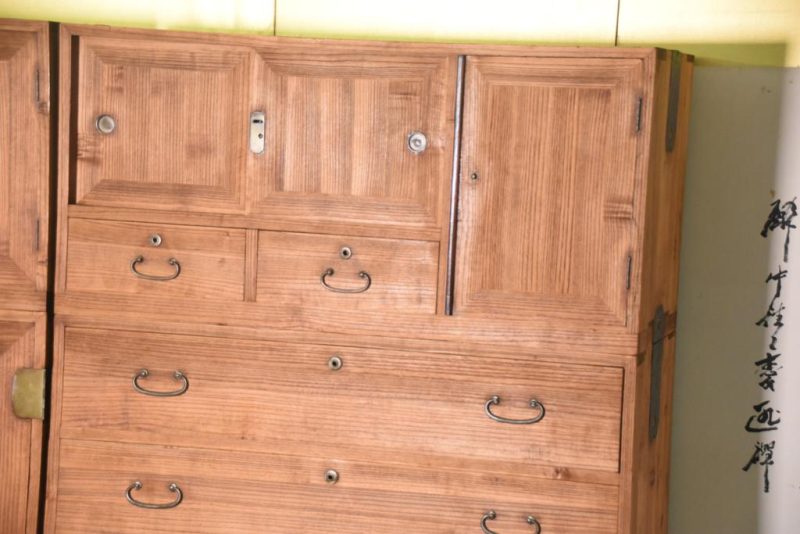Pair of Vintage Wedding Chests (6 Sections) Width:1870mm - Image 11
