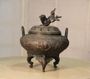 Japanese Bronze Incense Burner