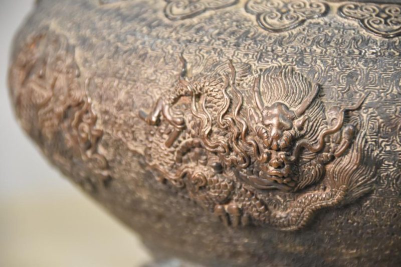 Japanese Bronze Incense Burner - Image 3