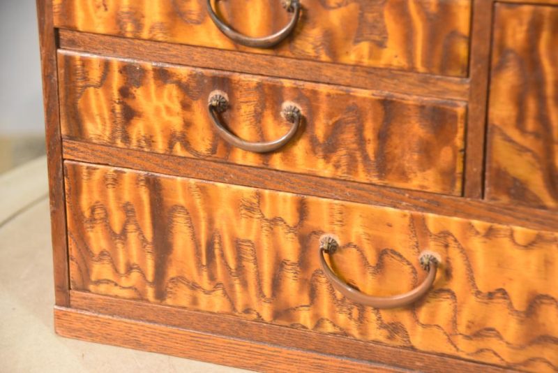 Burled Mulberry Sewing Box - Image 6
