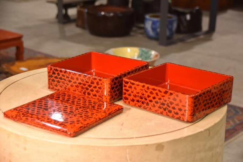 Wakasa Lacquer Jubako Stacking Box - Image 5