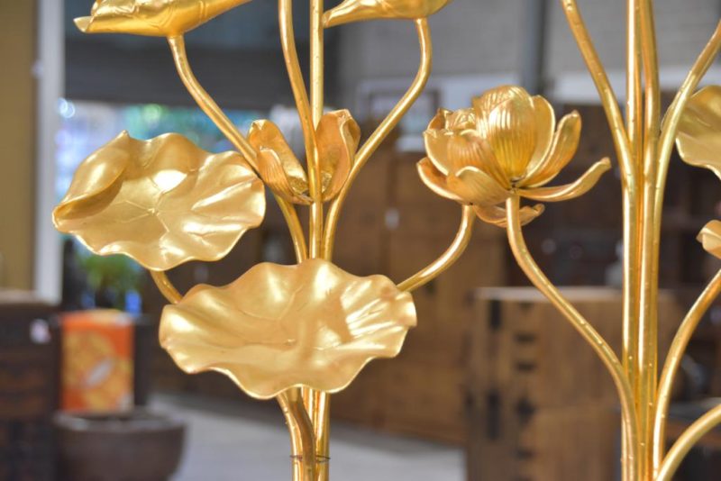 Gilded Lotus Temple Flowers - Image 10