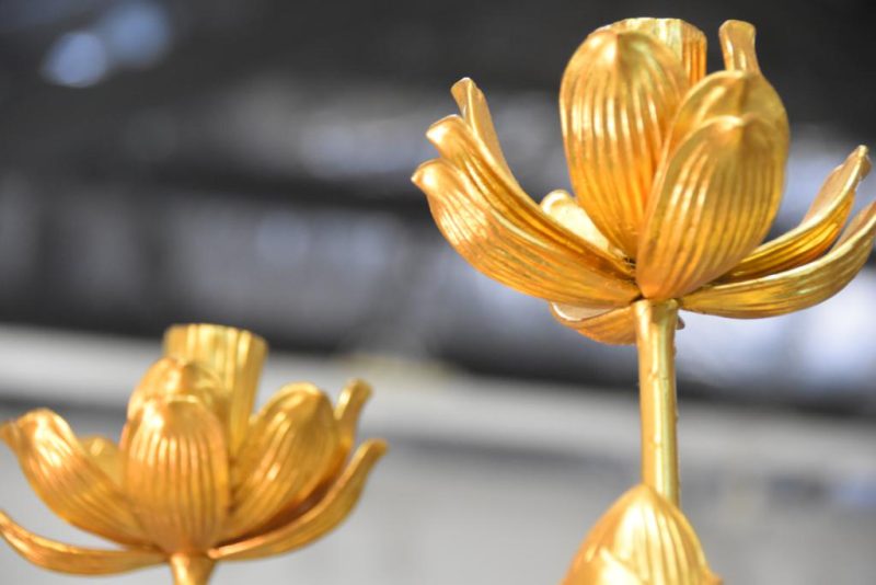 Gilded Lotus Temple Flowers - Image 7