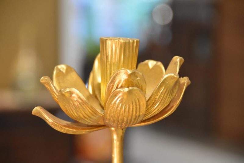 Gilded Lotus Temple Flowers - Image 6