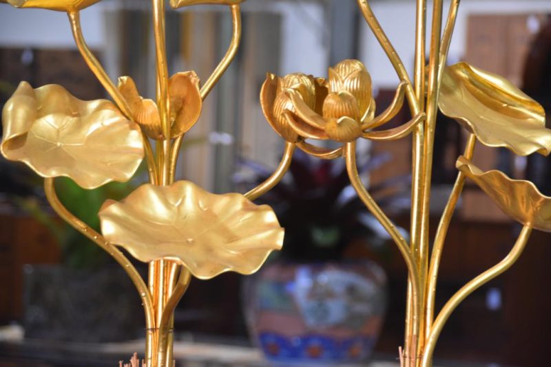 Gilded Lotus Temple Flowers - Image 4