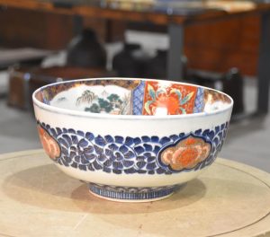 Japanese Coloured Imari Porcelain Bowl