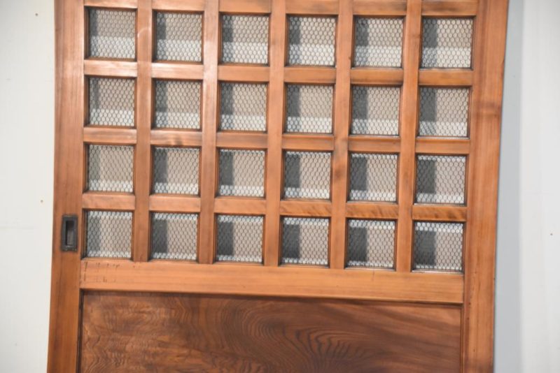 Japanese Hinoki Wood Kura (Storehouse) Door - Image 10