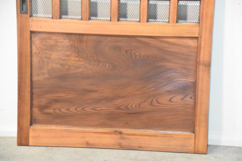 Japanese Hinoki Wood Kura (Storehouse) Door - Image 9
