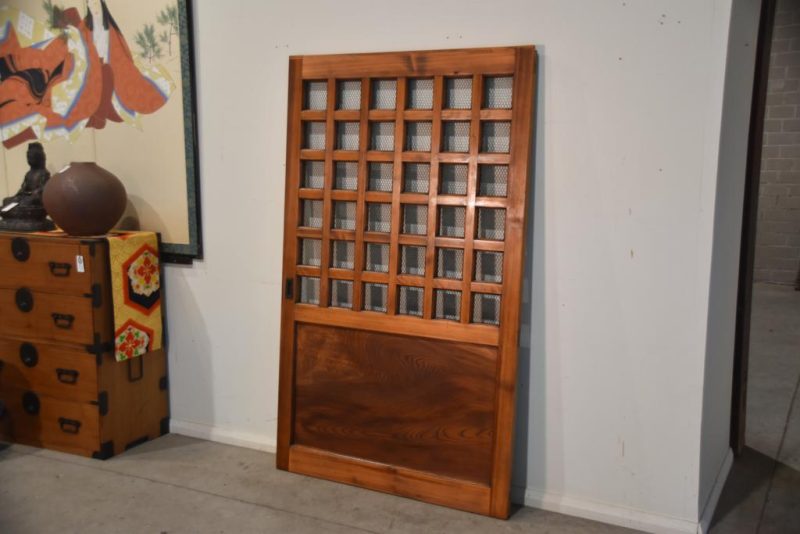 Japanese Hinoki Wood Kura (Storehouse) Door - Image 8