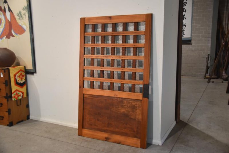 Japanese Hinoki Wood Kura (Storehouse) Door - Image 4