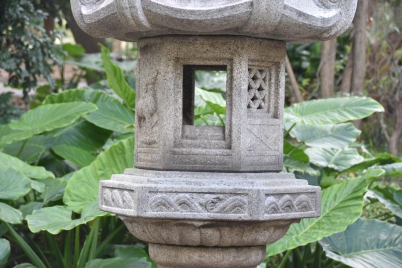 Antique Garden Lantern from Kyoto Japan Height:2450mm - Image 9