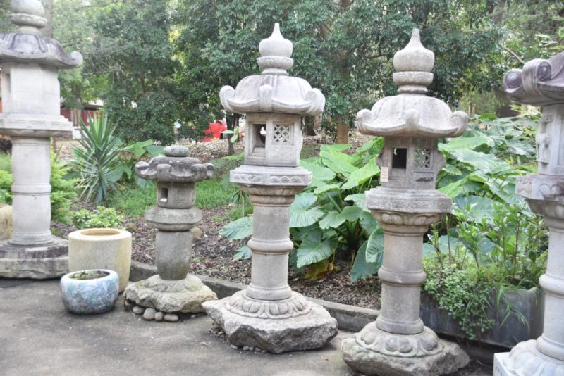 Antique Garden Lantern from Kyoto Japan Height:2450mm - Image 6