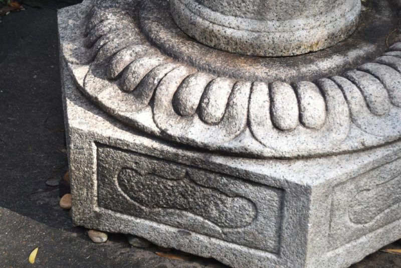 Antique Japanese Garden Lantern Height:3150mm - Image 13