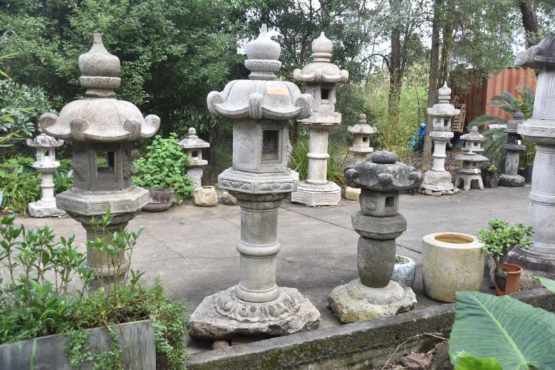 Antique Garden Lantern from Kyoto Japan Height:2450mm - Image 10