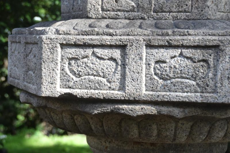 Antique Japanese Garden Lantern Height:3150mm - Image 11