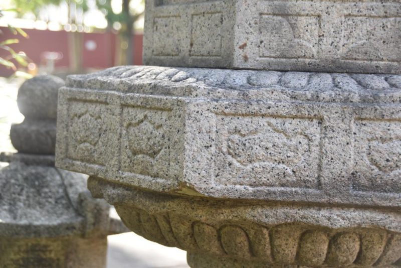 Antique Japanese Garden Lantern Height:3150mm - Image 5