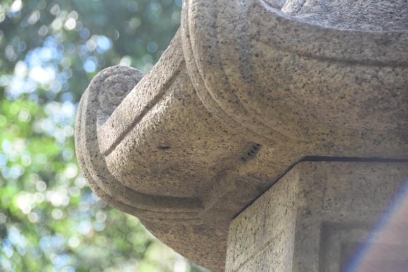 Antique Japanese Garden Lantern Height:3150mm - Image 16