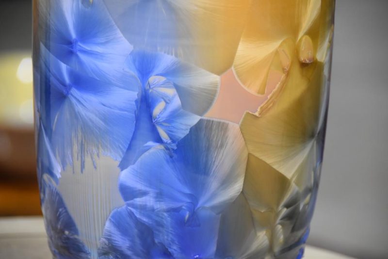 Crystalline Ceramic Vase - Image 8