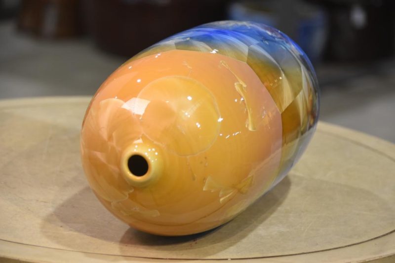 Crystalline Ceramic Vase - Image 3