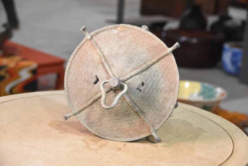 Japanese Cast Bronze Hanging Lantern - Image 3