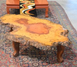 Stunning Burl Wood Table