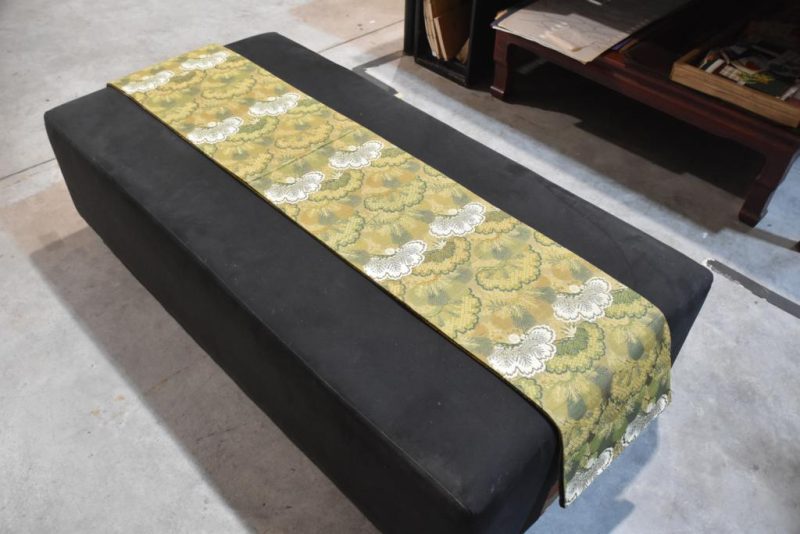 Japanese Vintage Brocade Obi Sash - Image 5