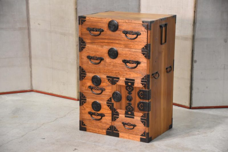 Narrow Antique Clothing Chest Width:610mm